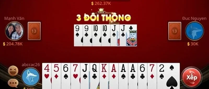Kỹ năng nhớ bài rất quan trọng trong ván tiến lên.